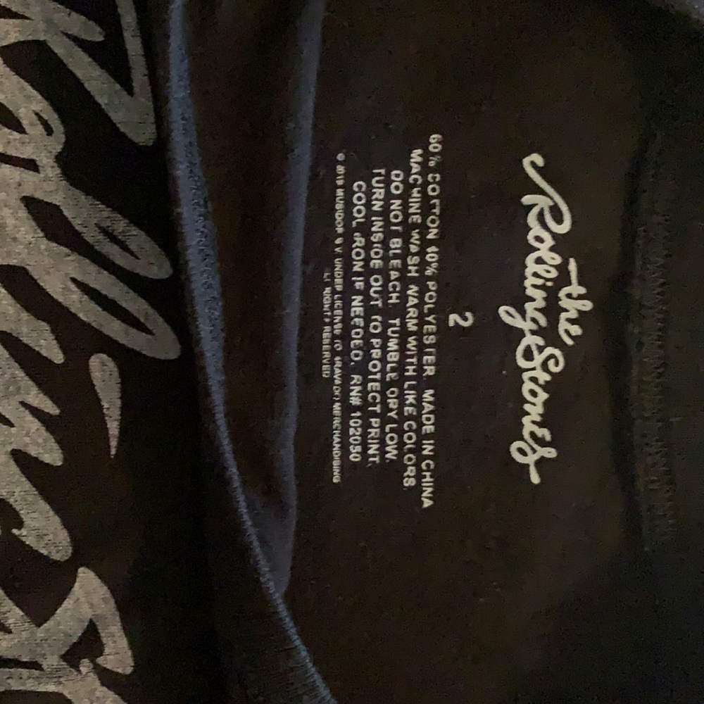 Torrid Shirt Sleeve Rolling Stones Tee